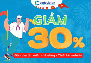 Khuyến Mãi Thiết Kế Website 2-9